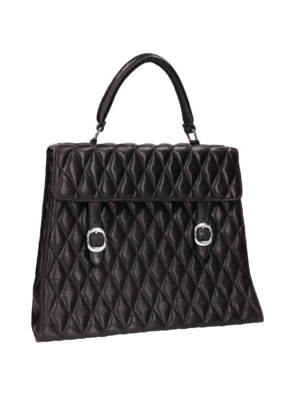 Chrome Hearts Ting Leather Handbag